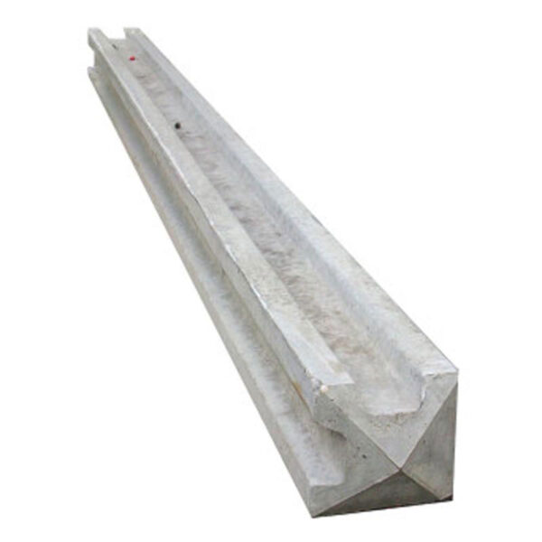 Concrete corner post