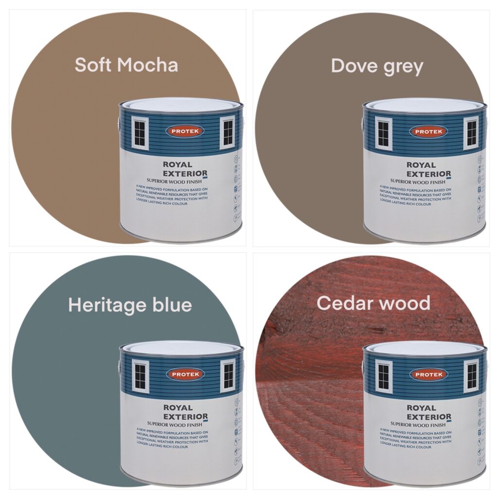 Royal Exterior Paint Samples