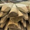 Peeled Half Round Post/Rails 100mm 125mm (4"/5")