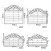 Neris fence panel diagram