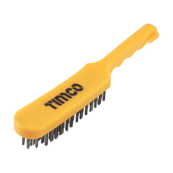 Plastic Handle Scratch Brush Steel