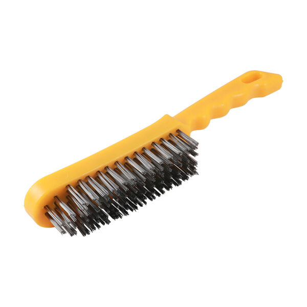 Plastic Handle Scratch Brush Steel