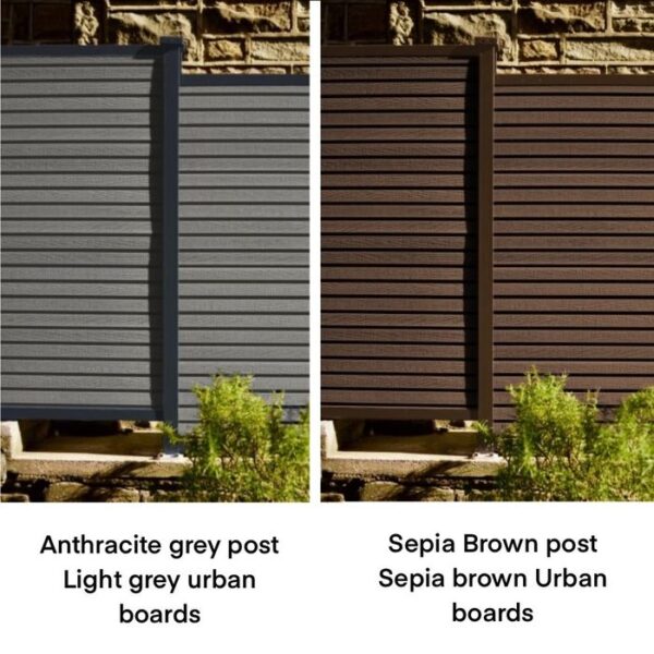 DuraPost Urban panel colourways