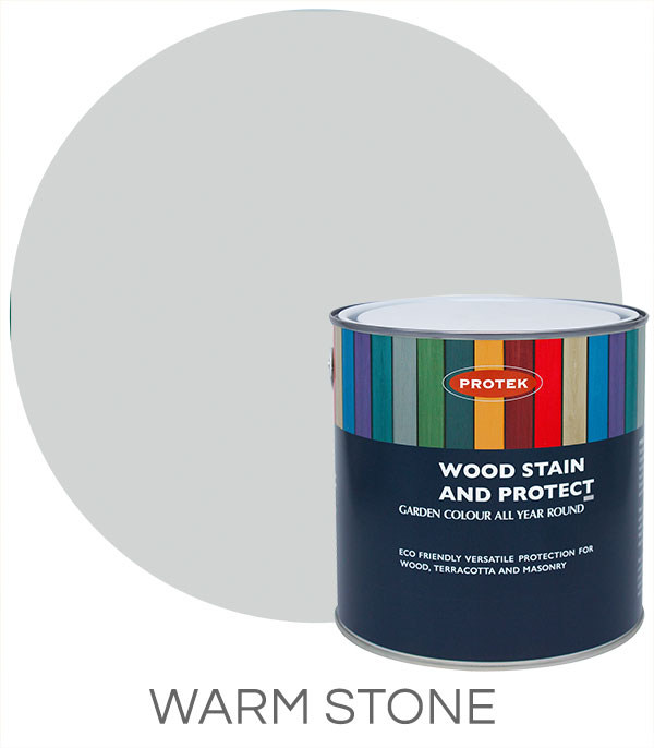 Wood stain and protecter in colour Warm stone