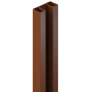 B827182B DuraPost® ALUMINUM INFILL PROFILE SET FOR VISTA COMPOSITE PANEL 18251755MM SEPIA BROWN