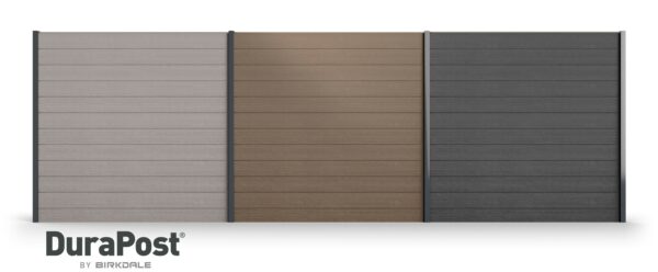 *New* DuraPost Vista Composite Garden Fencing Panels