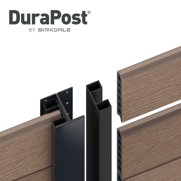 *New* DuraPost Vista Composite Garden Fencing Panels